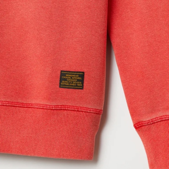(ISO) h&m LOGG red relaxed fit sweatshirt - Picture 6 of 8